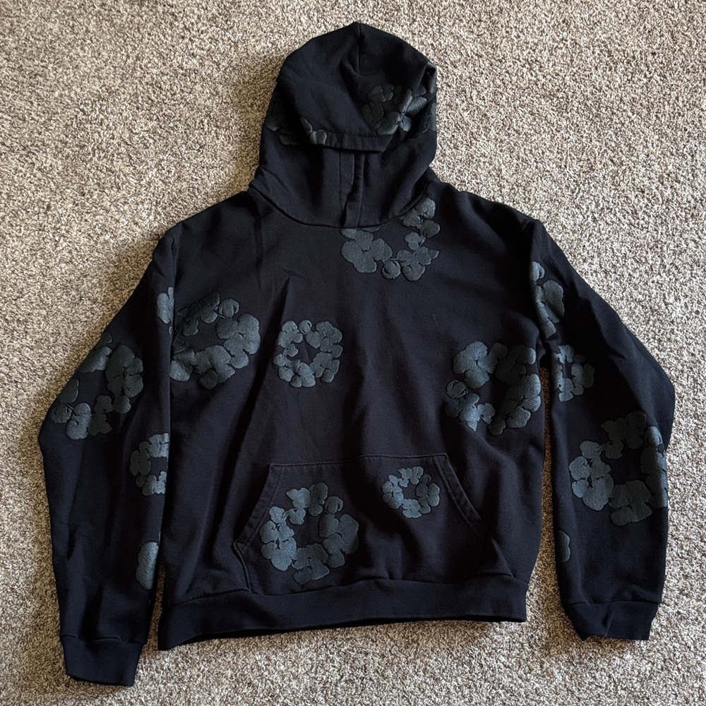 Denim tears monochrome hoodie